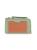 商品Loewe | Two-Tone Leather Card Holder颜色ARTICHOKE