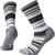 商品SmartWool | Women's Jovian Stripe Sock颜色Lunar Grey Heather