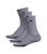 商品Adidas | Cushioned II Crew Socks 3-Pack颜色Grey Heather/Grey Heather/Black Marl/Black
