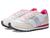 Saucony | Originals Jazz Original (Little Kid/Big Kid), 颜色White/Silver/Pink