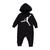 商品Jordan | HBR Jumpman Hooded Coverall (Infant)颜色Black