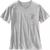 颜色: Heather Gray, Carhartt | Carhartt Women's WK87 Workwear Pocket SS T-Shirt