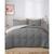 商品第5个颜色Dark Gray, Light Gray, UNIKOME | Lightweight Quilted Reversible Down Alternative Comforter Set, 3 Piece