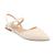 Journee Collection | Women's Martine Tru Comfort Foam Buckle Pointed Toe Flats, 颜色Cream