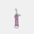颜色: silver/metallic lilac, Coach | Coach Outlet Trigger  Snap Bag Charm