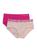 商品第2个颜色PINK MULTI, Calvin Klein | Little Girl's & Girl's 2-Pair Hipster Logo Briefs