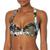 商品Calvin Klein | Women's Molded Underwire Convertible Bikini Swimsuit Top颜色Olive Multi
