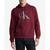 Calvin Klein | Men's Monogram Fleece Hoodie, 颜色Tawny Port