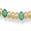 颜色: Gold/ Green, Ember Fine Jewelry | 14K Gold Beaded Bracelet