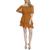 Jessica Simpson | Jessica Simpson Womens Amaya Off-The-Shoulder Short Mini Dress, 颜色Cathay Spice