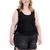 color Black, Love, Fire | Trendy Plus Size Side Rushed Drawstring Tank