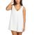 颜色: Star White, Volcom | Juniors' Hang Loose Romper Swim Cover-Up