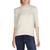 color Birch/Melange, VERO MODA | Vero Moda Women's Marled Knit High Neck Pullover Sweater with Puff Sleeves