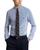 颜色: Blue/White Hairline Stripe, Ralph Lauren | Slim Fit Long Sleeve Poplin Button Down Shirt
