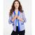 On 34th | Women's Jacquard Cardigan, Created for Macy's, 颜色Dazzling Blue