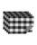 颜色: Black, Design Imports | Design Import Reversible Gingham - Buffalo Check Placemat Set