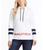 Nautica | Women Classic Supersoft 100% Cotton Pullover Hoodie, 颜色Bright White