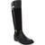 商品Karen Scott | Karen Scott Womens Deliee 2 Faux Leather Riding Boots颜色Black Mic