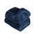 颜色: Navy Blue, Superior | Diamond Flannel Fleece Plush Ultra-Soft Blanket
