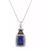 颜色: White Gold, Le Vian | Blueberry Tanzanite (2 ct. t.w.) & Diamond (1/3 ct. t.w.) 18" Pendant Necklace in 14k Gold (Also Available in 14K White Gold)