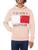 商品Tommy Hilfiger | Tommy Hilfiger Men's Long Sleeve Fleece Flag Pullover Hoodie Sweatshirt颜色Rose Heather