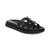 color Black, Sam Edelman | Women's Valeri Logo Emblem Footbed Slide Sandals