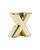 颜色: Gold - X, Moleskine | Initial Gold Plated Notebook Charm