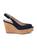 color NICE_BLUE, Stuart Weitzman | Women's Jean Suede Slingback Wedge Sandals