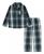 颜色: White Gordon Plaid, Ralph Lauren | Toddler Woven Long Sleeve and Pant Pajamas, 2-Piece Set