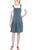 Planet Gold | Juniors Womens Woven Plaid Two Piece Dress, 颜色moonlit ocean plaid