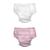 颜色: Light Pink Pinstripe, green sprouts | Baby Boys or Baby Girls Snap Swim Diaper, Pack of 2