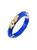 商品第2个颜色ROYAL BLUE, Gold & Honey | 24K Gold Leaf Faceted Bangle Bracelet