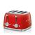 颜色: Red, Smeg | 4 X 4 Toaster