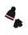 颜色: Black, Tommy Hilfiger | Big Boys Cable Hat And Gloves Set