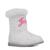 商品Juicy Couture | Little Girls Malibu Cold Weather Slip On Boots颜色White