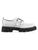 商品Marc Fisher | Tarla Leather Lugged-Sole Loafers颜色WHITE