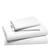 商品第3个颜色White Lily, sky | Cotton & Tencel® Lyocell Sheet Set, Queen - 100% Exclusive