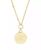 颜色: Gold-Plated - K, brook & york | 14K Gold Plated Paige Initial Pendant