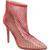 color Fiery Red/Rhinestone, Charles David | Charles by Charles David Pursue Women's Mesh Embellished Stiletto Booties