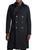 商品第2个颜色BLACK, Karl Lagerfeld Paris | Double Breasted Trench Coat