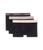 颜色: Black W/Dark Brown/Light Brown/Tan, Lacoste | Cotton Stretch Essentials Trunks 3-pack