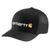 Carhartt | Rugged Flex® Fitted Canvas Mesh Back Graphic Cap, 颜色Black
