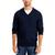 商品Club Room | Men's Solid V-Neck Merino Wool Blend Sweater, Created for Macy's颜色Navy Blue