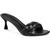 INC International | INC Womens Parker Woven Open Toe Heels, 颜色Black