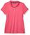 商品Nautica | Women's 3-Button Short Sleeve Breathable 100% Cotton Polo Shirt颜色Melon Pink