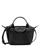 Longchamp | Le Pliage Xtra Top Handle XS Leather Crossbody, 颜色Black