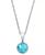 颜色: Blue Topaz, Macy's | Birthstone Pendant in 14k Gold or 14k White Gold