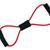 颜色: Red, Jupiter Gear | Figure-8 Resistance Band for Strength and Stability Exercises