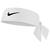 商品第1个颜色White/Black, NIKE | Nike Dri-Fit Head Tie 4.0 - Men's