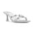 商品第1个颜色Silver Metallic, ALDO | Women's Barbiemule Strappy Kitten Heel Sandals
